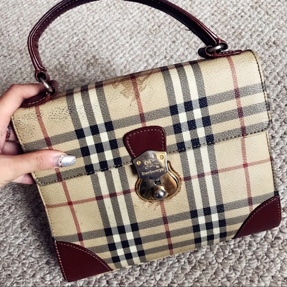 burberry top handle
